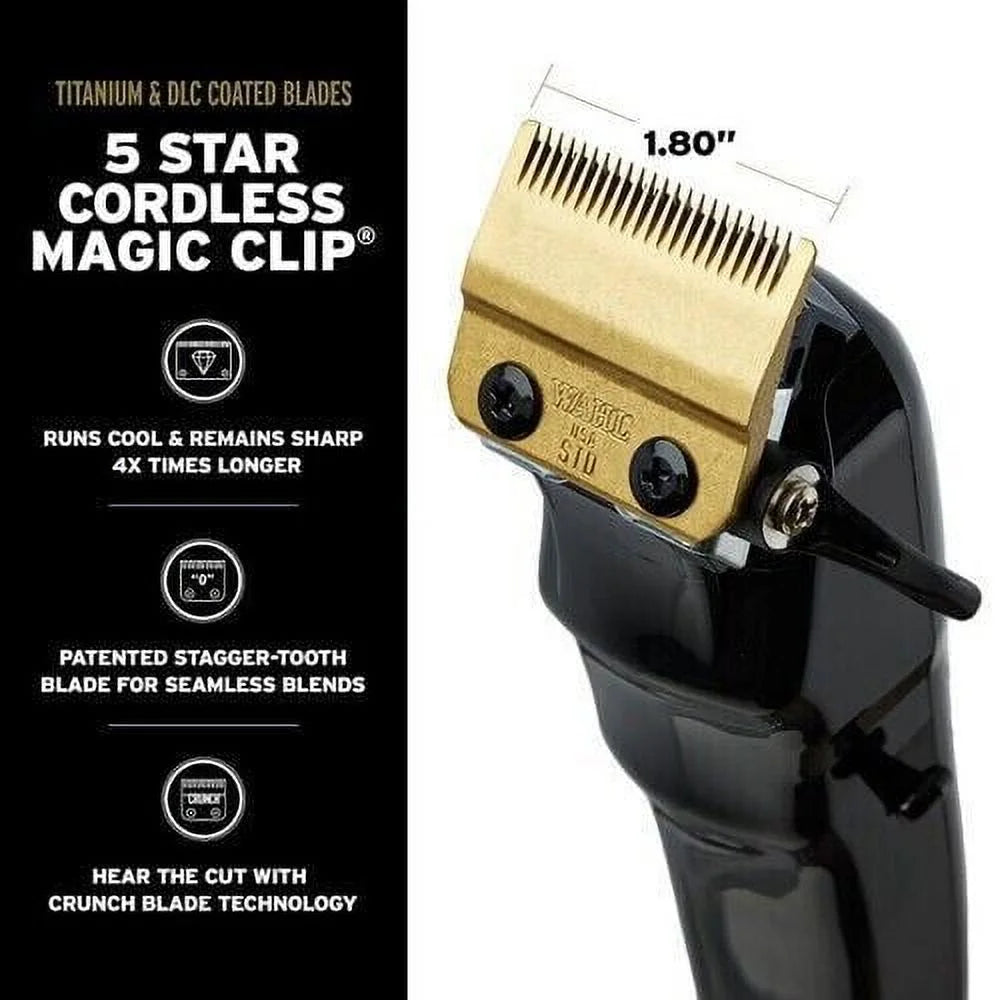 Black Cordless Clipper & Trimmer M77300