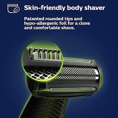 Showerproof Body & Manscaping Trimmer with Back Attachment B3860