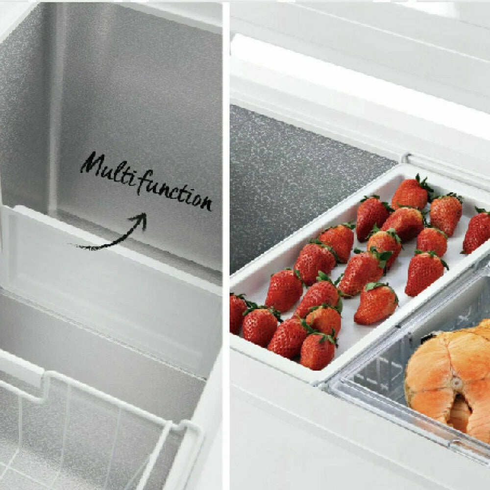 3.4 Cu Ft Upright Freezer Chest Chiller White V372