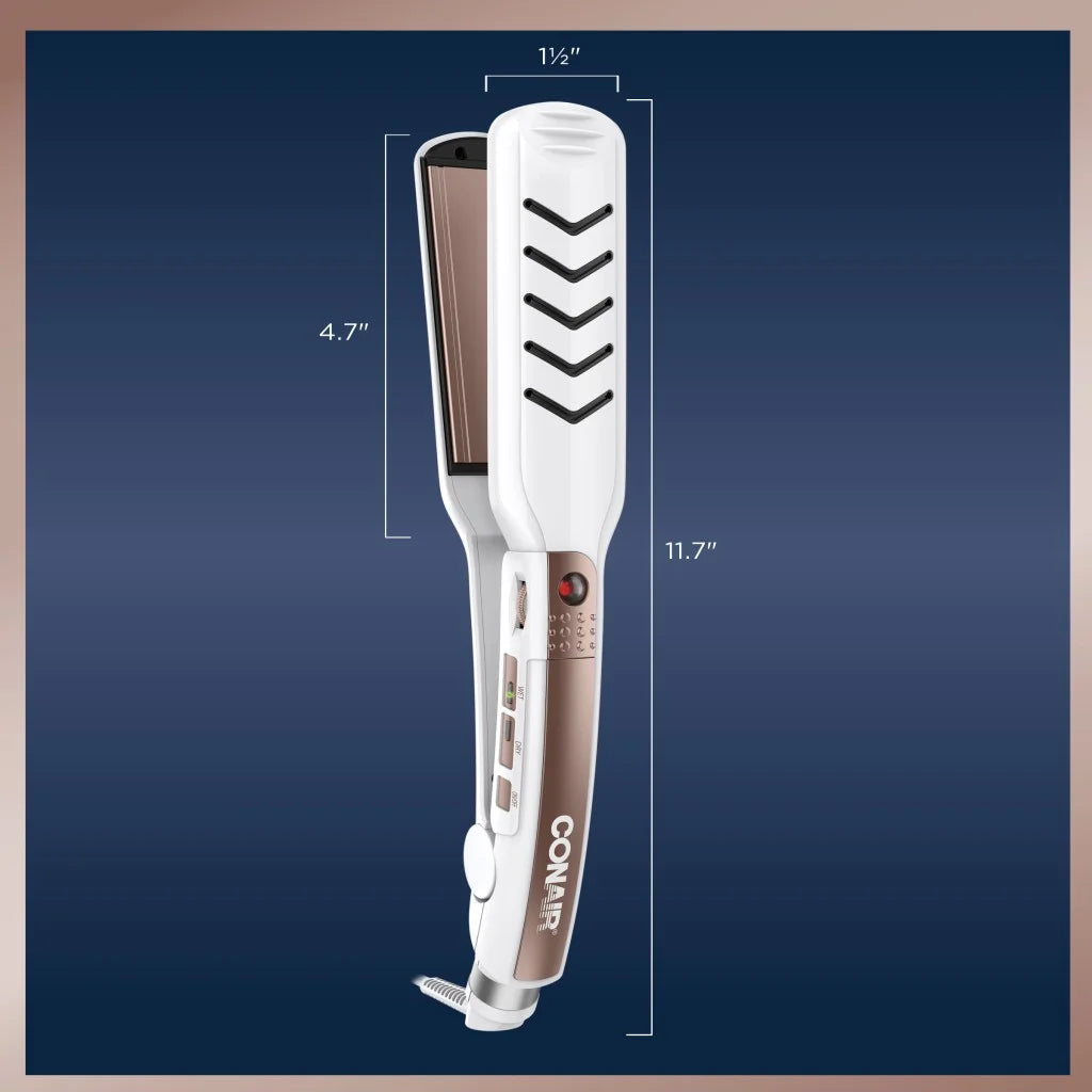 Rose Gold Double Ceramic Flat Iron F25185