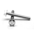 #10-32 x 2 Fine Thread Machine Screw Slotted Hex Washer Head Low Carbon Steel Zinc Plated Pk 1500 W817