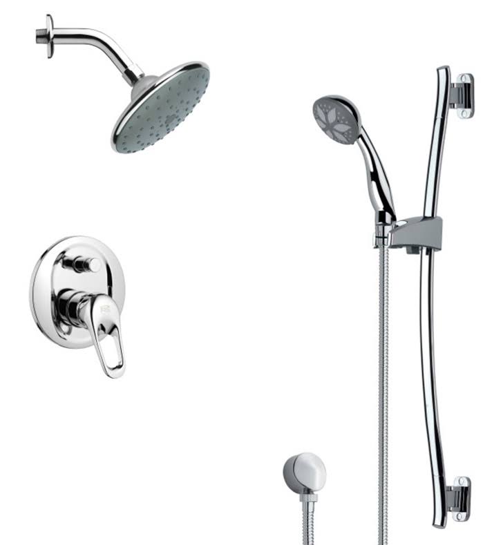 Chrome Multi Function Rain Shower M98343