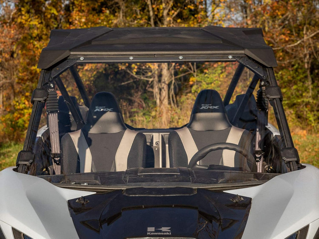 Full Windshield for Kawasaki Teryx KRX 1000, 1/4 Inch Thick Clear Polycarbonate Y8538
