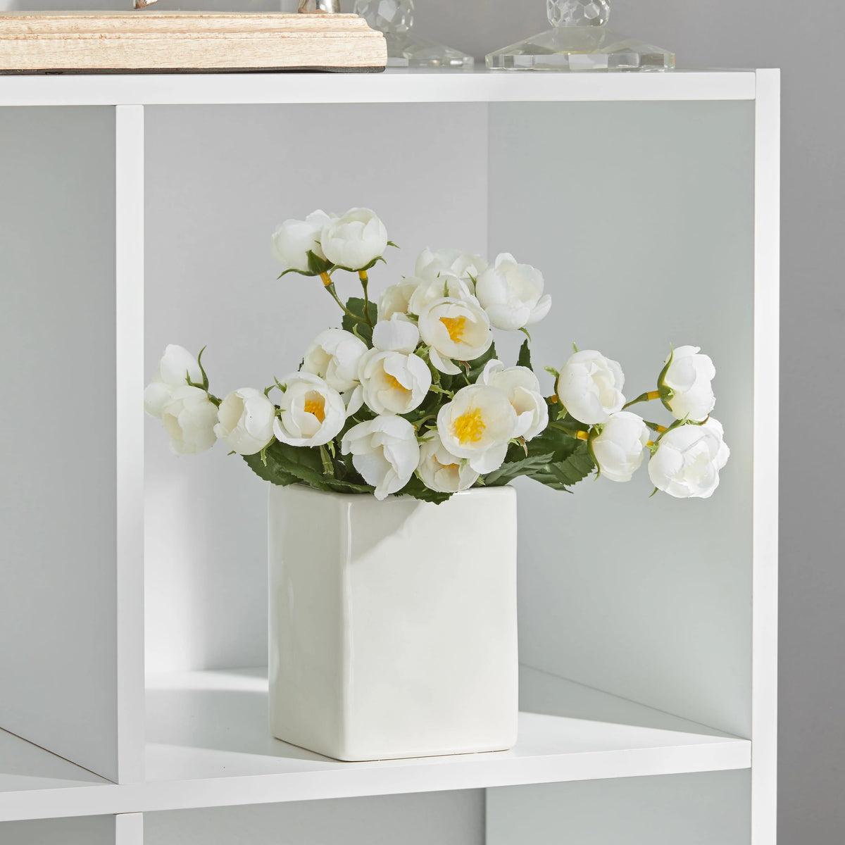 6-Cube White Storage Organizer G967