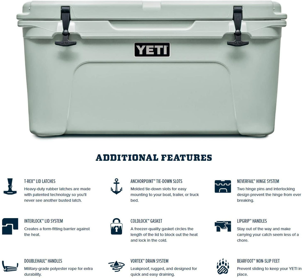 Sagebrush Green Tundra 65 Cooler V8349