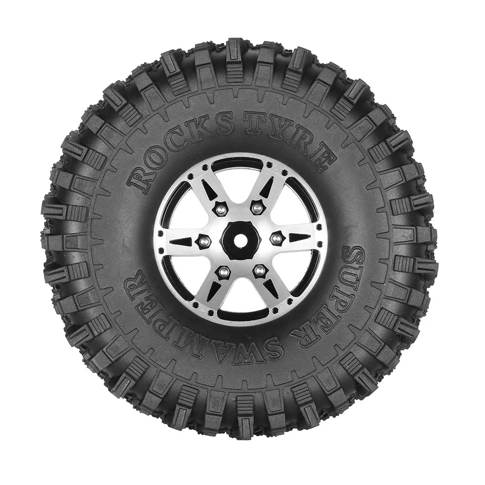 1/10 Crawler Tires with Metal Hub O244