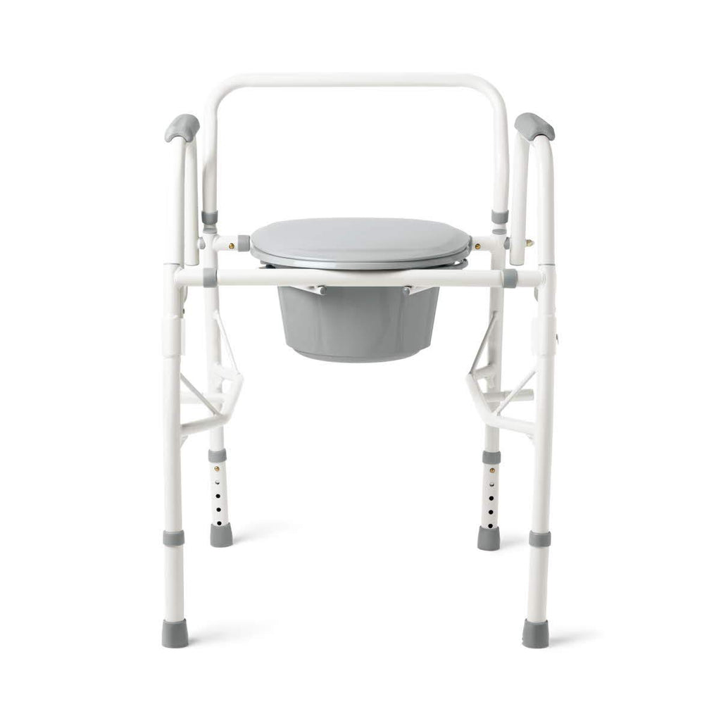 Steel Drop-Arm Commode K12489