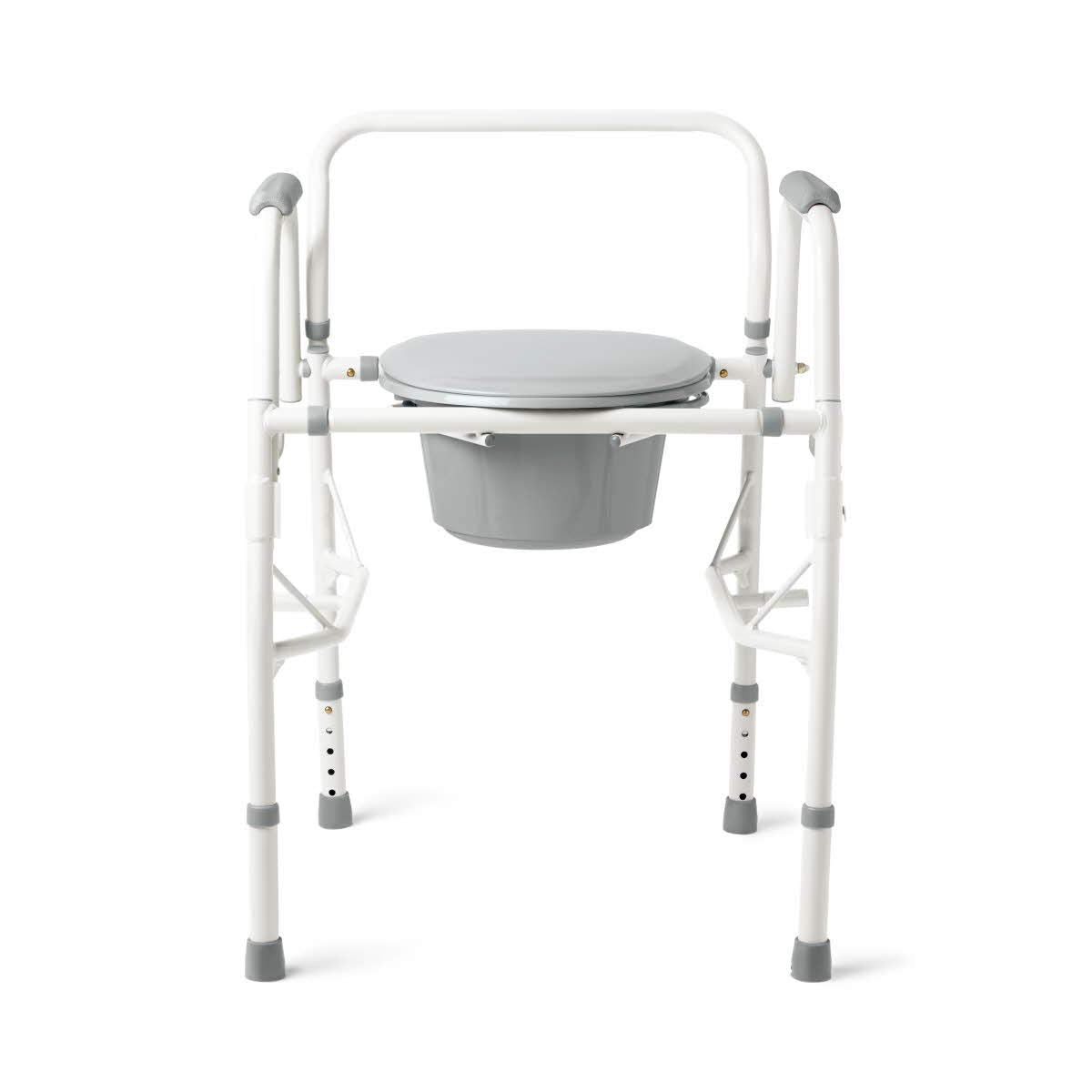 Steel Drop-Arm Commode K12489