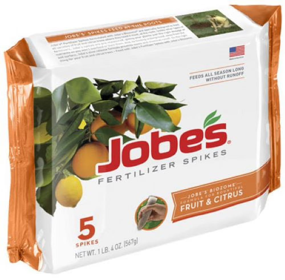 5-Pack 9-12-12 Fruit Tree Fertilizer Spikes K7354
