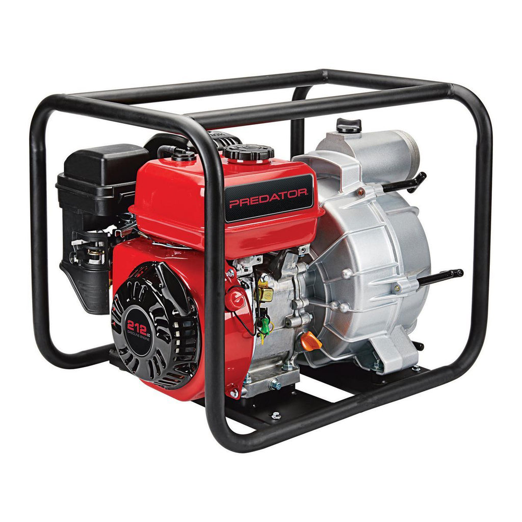 3 in. 212cc Gasoline Semi-Trash Water Pump D44092