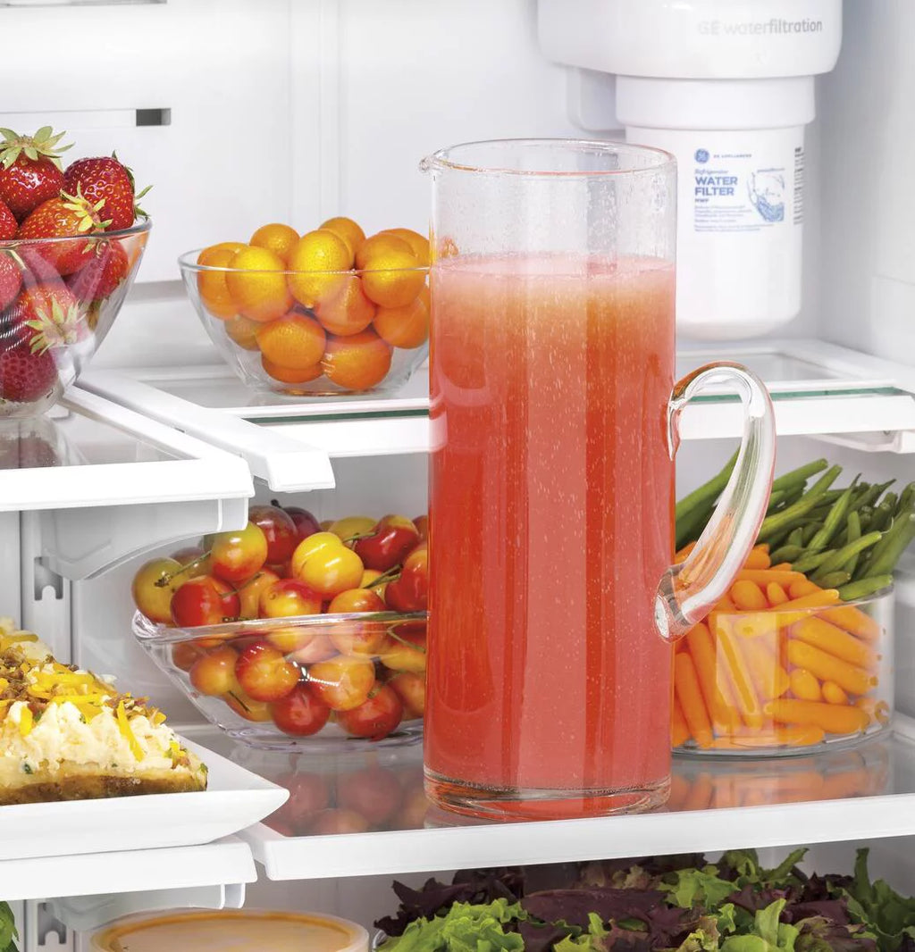 33" Counter Depth Side by Side Refrigerator with 17.5 cu. ft. T4016