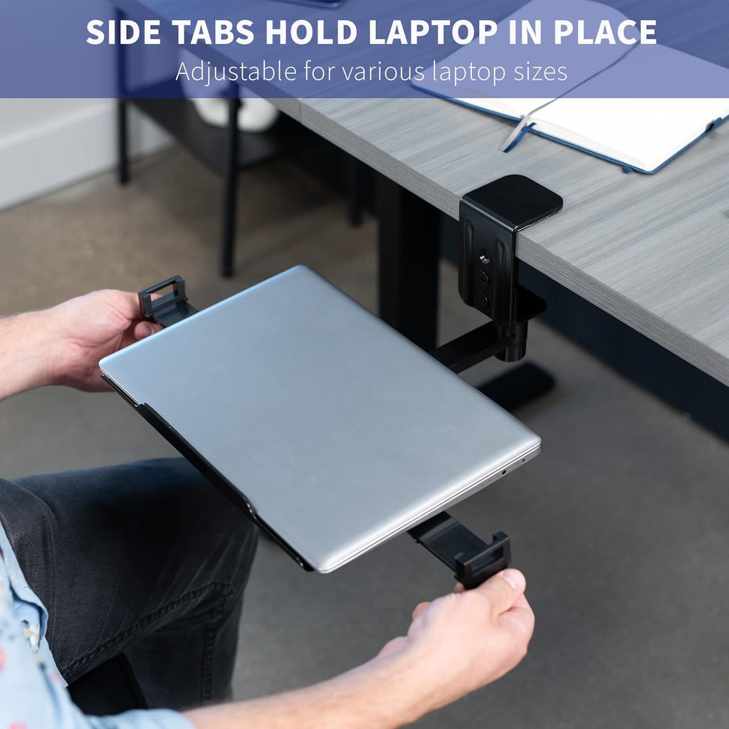 Black 12 x 9 inch Rotating Laptop Tray K144585