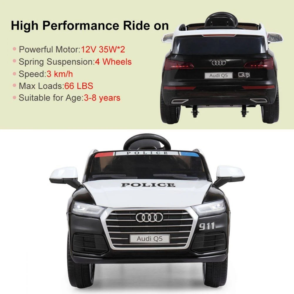 12V Police Ride On Car N728891