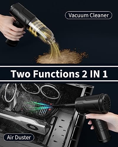 Cordless Air Duster 95000RPM 3-Speeds Rechargeable 8000mAh G331007