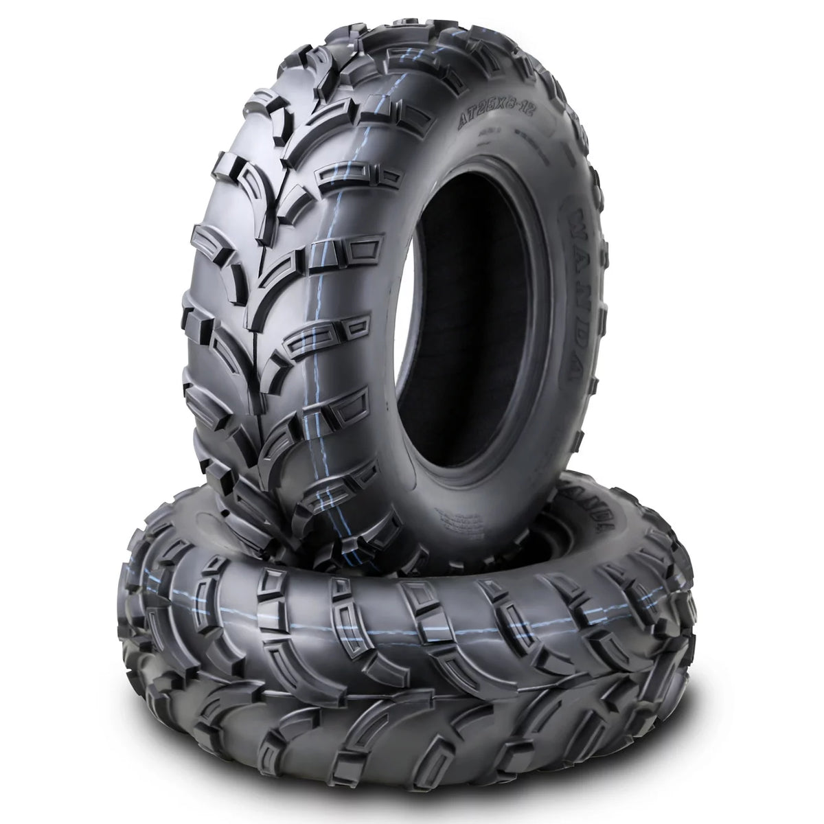 ATV/UTV Tires 25x8-12 6PR Set 2 J61412