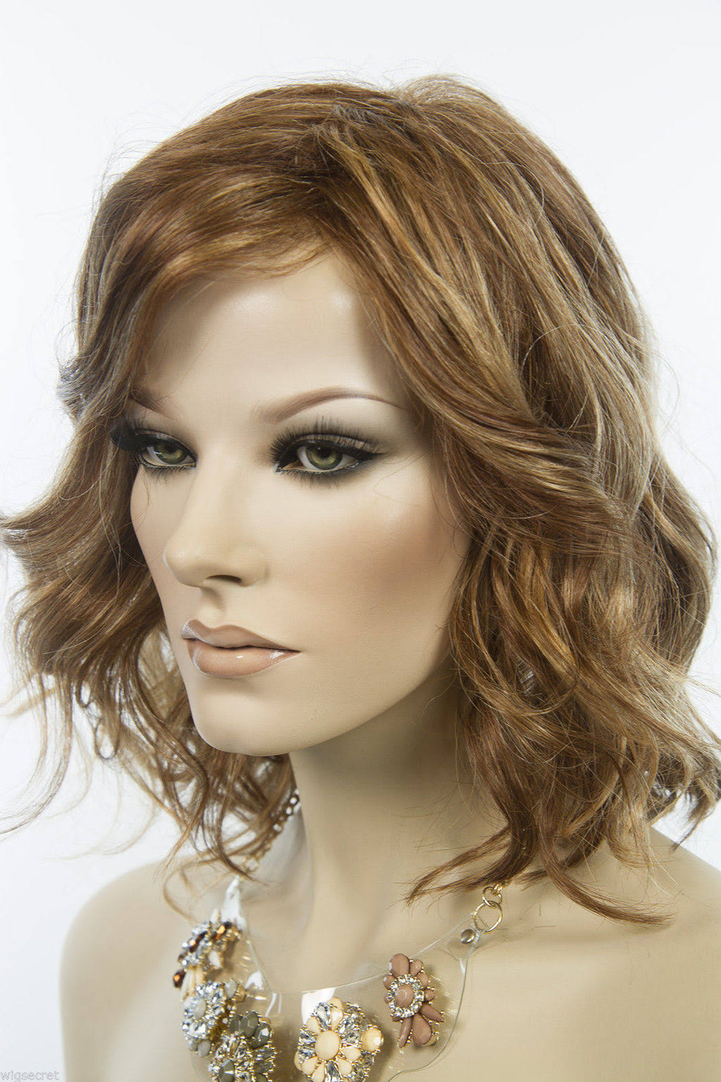 Dark Brown Wavy Lace Front Wig G3369