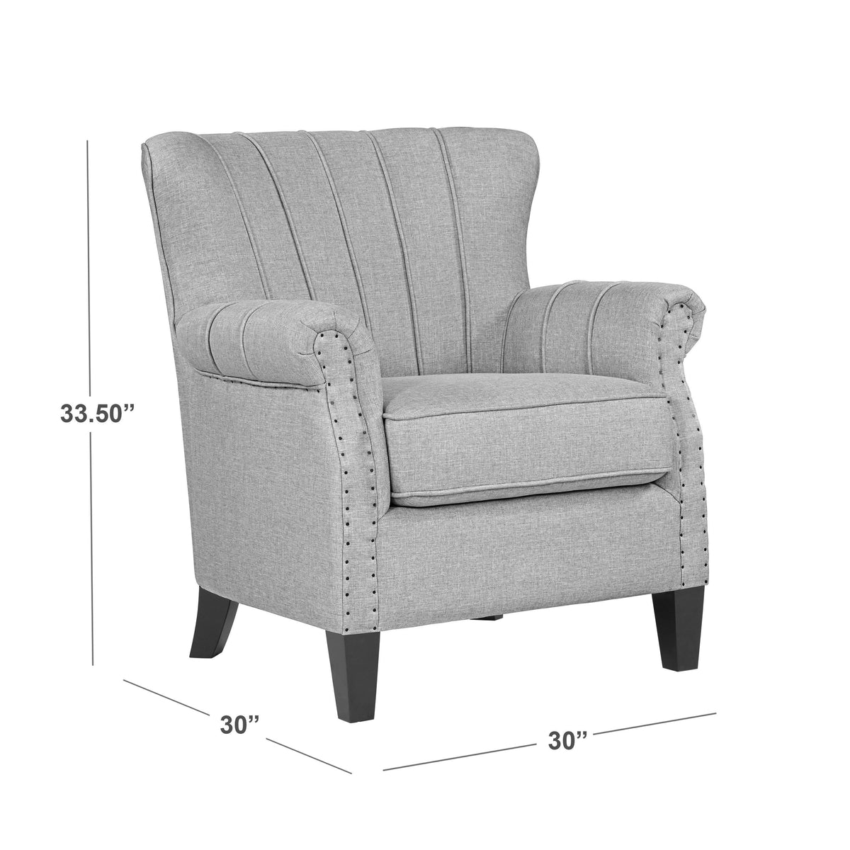 Mustard Yellow Linen Armchair L353