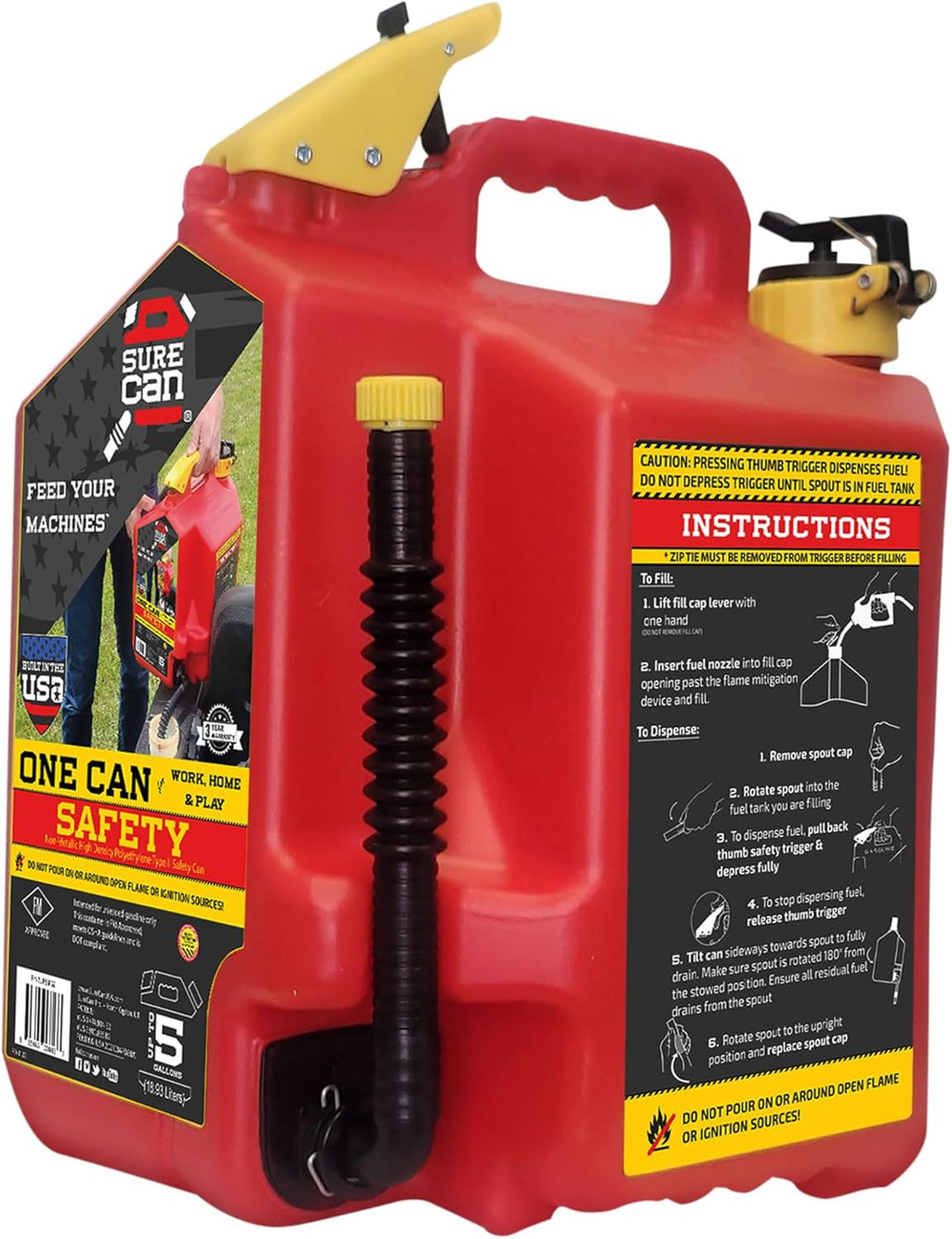 5 Gallon Safety Storage Can K11233