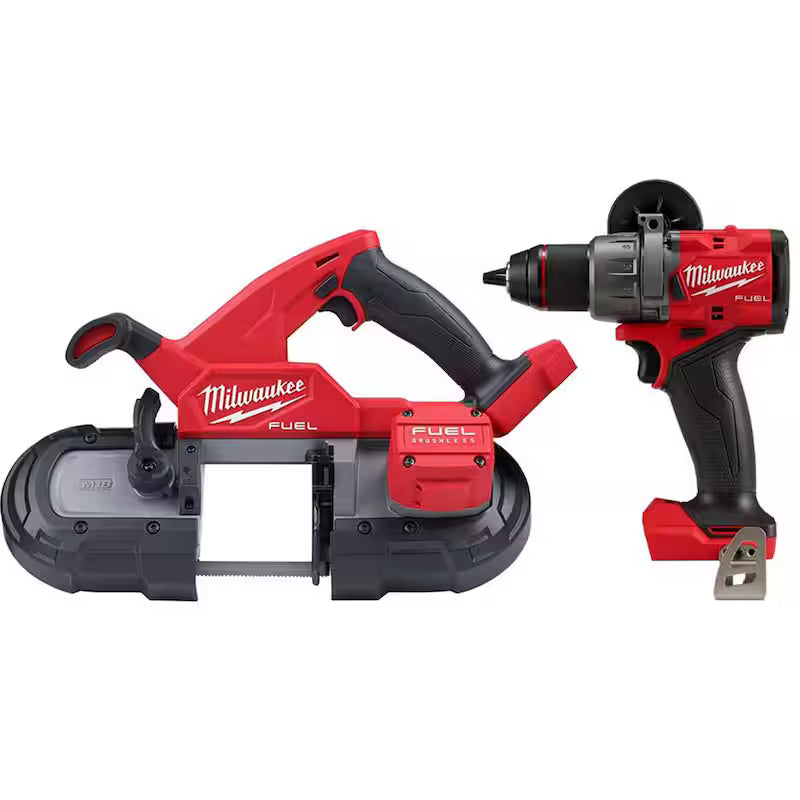 18-V Lithium-Ion Brushless Cordless Compact Bandsaw with Hammer Drill/Driver X9460