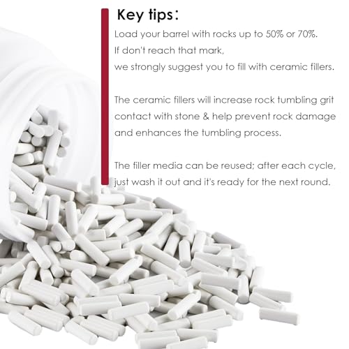 4 Lbs. 4-Steps Rock Tumbling Grit and Polish Refill N670294