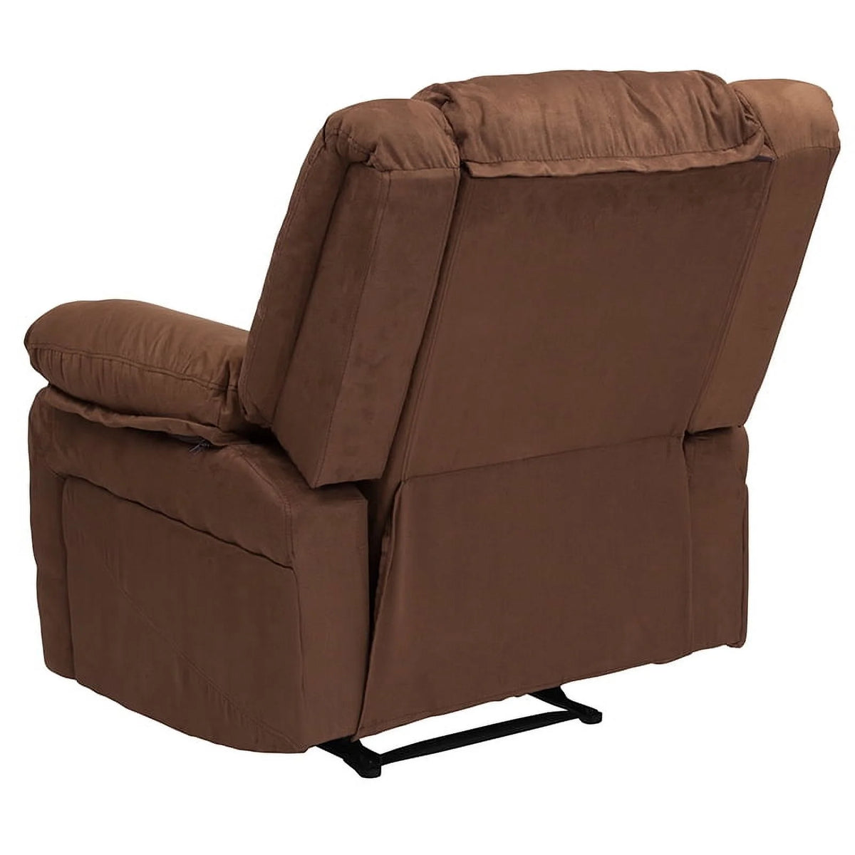 Chocolate Brown Microfiber Recliner V8887
