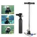Mini Scuba Tank Diving Equipment Kit with 0.5L Oxygen Tank P78397
