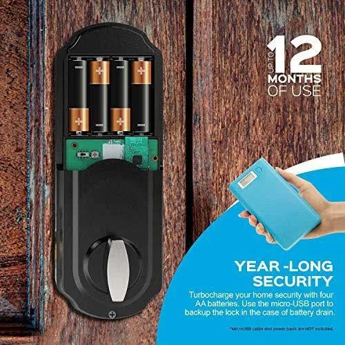 Digital Deadbolt Lock with Keypad K81739