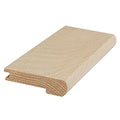 0.81 in. Thick x 3 in. Wide x 84 in. Length Flush Stairnose Hardwood Molding O41367