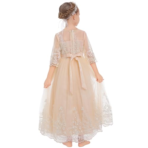 Lace Puffy Tulle Dress X891215