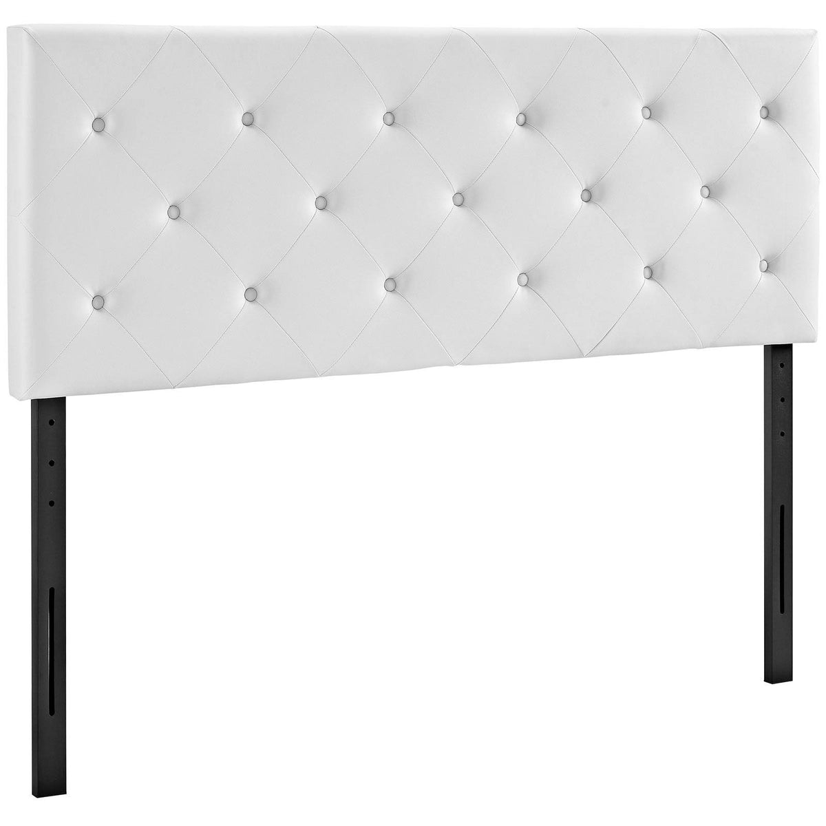 Black Full Vinyl Headboard P499