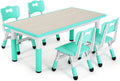 Adjustable Kids Table and Chairs Set, 5 Pieces H3560