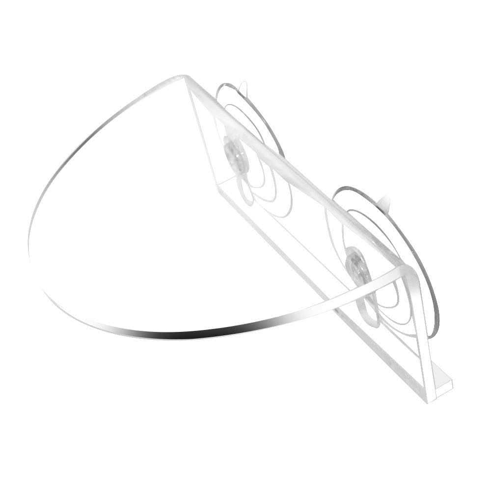Transparent Acrylic Aquarium Shelf with Suction Cups L5771