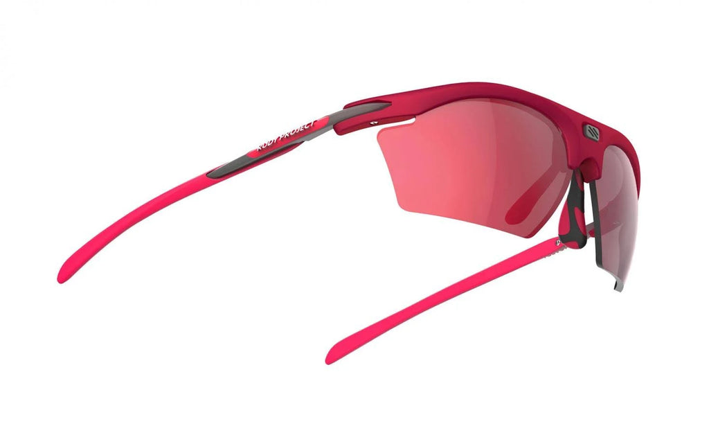 Merlot Matte Multilaser Red Sunglasses W96854