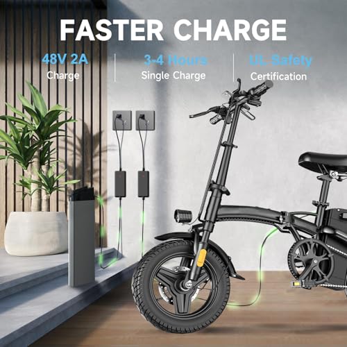 Folding Electric Bike 500W 48V 12AH A9156