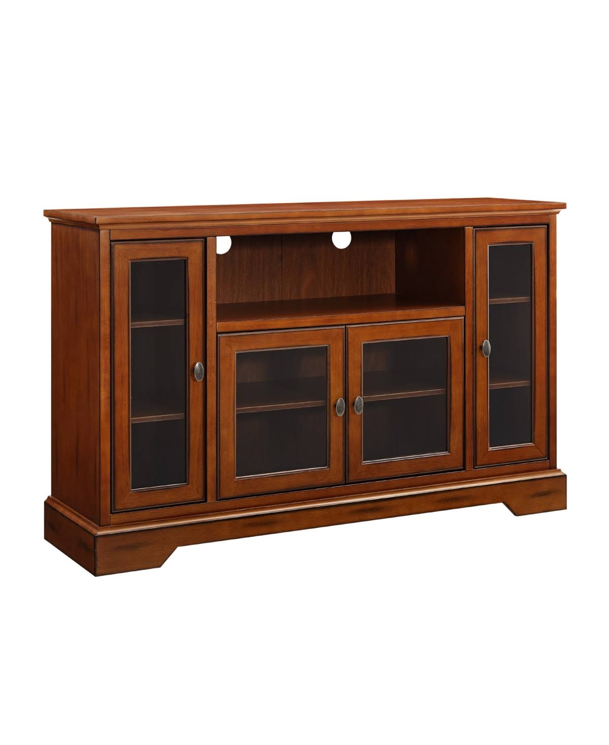 52x22 Wood TV Media Stand Storage Console I2353