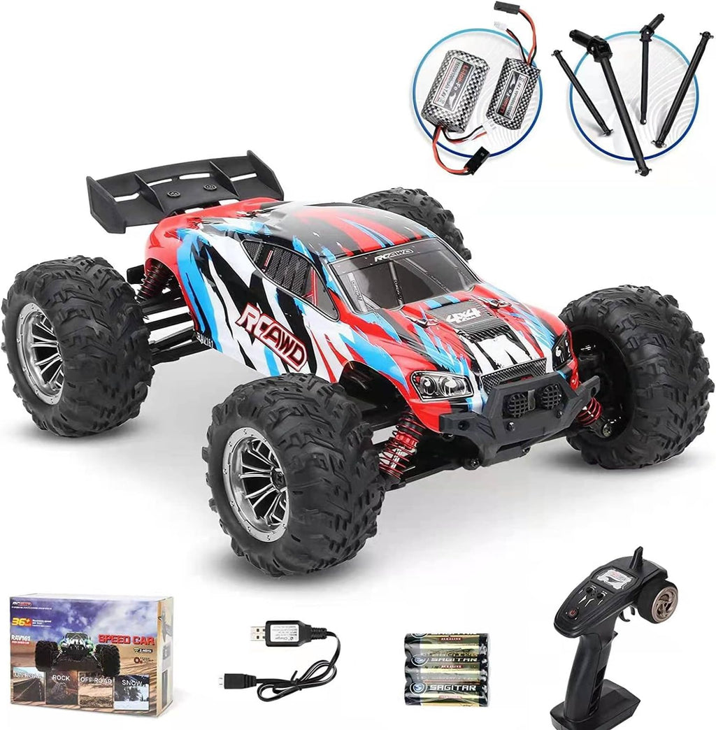 Red 4WD RC Monster Truck L36079