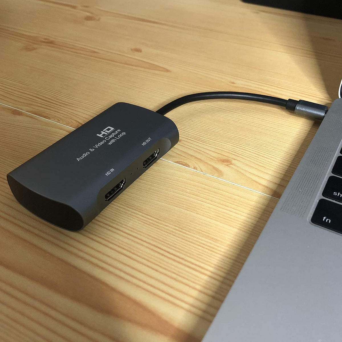 USB TypeC HD Video & Audio Capture Card with 4K 60HZ Loop, Pack of 2 J261567