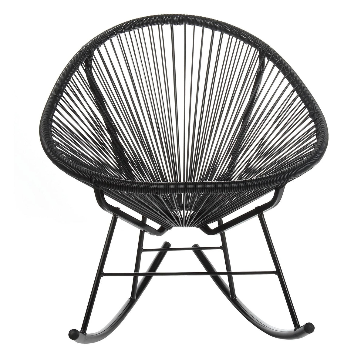 Black Cord Outdoor Rocking Chair G3660