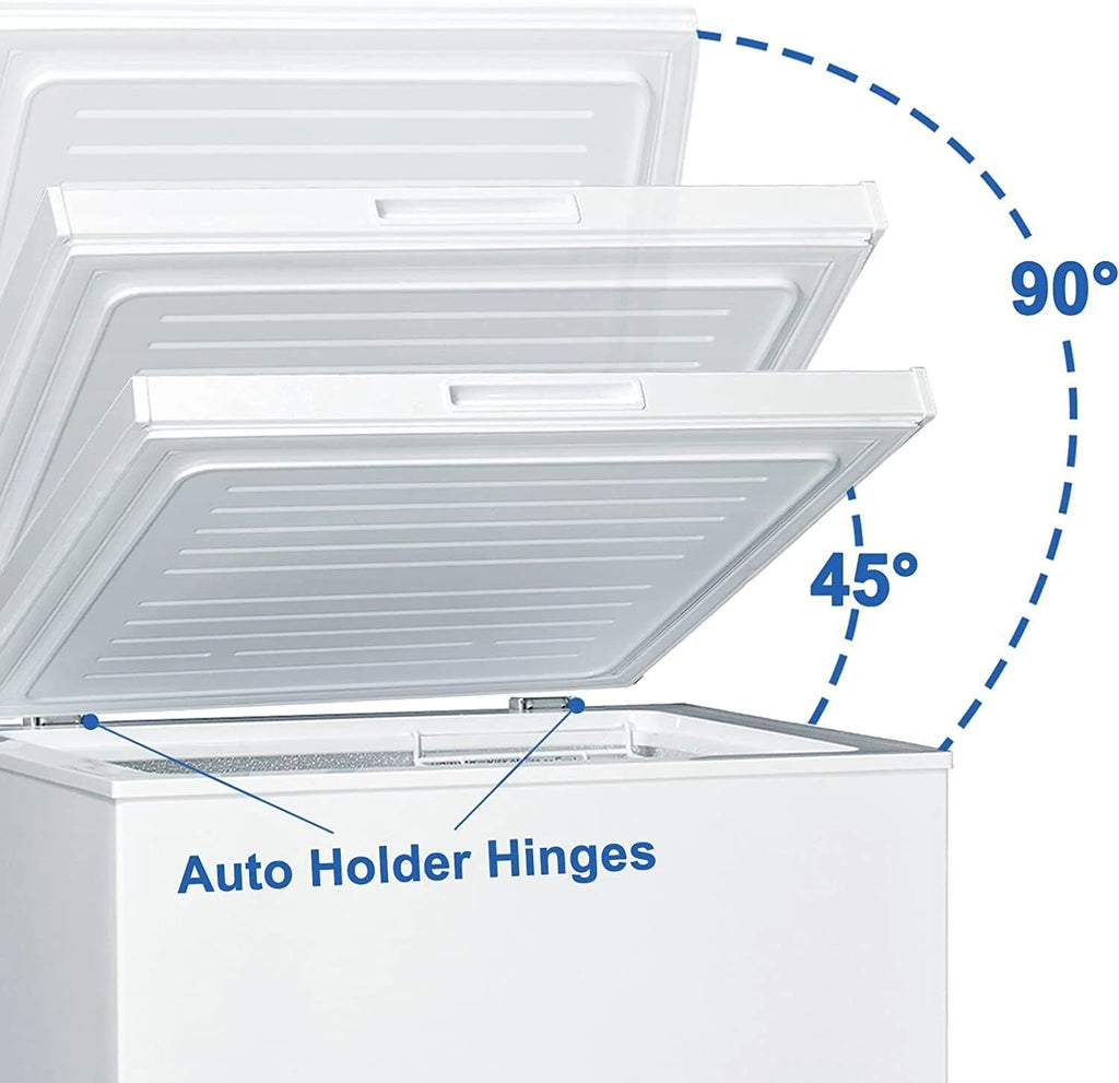 3.4 Cu Ft Upright Freezer Chest Chiller White V372