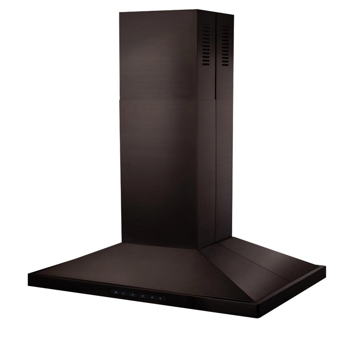 42 in. Black Stainless Steel Island Mount Range Hood H607