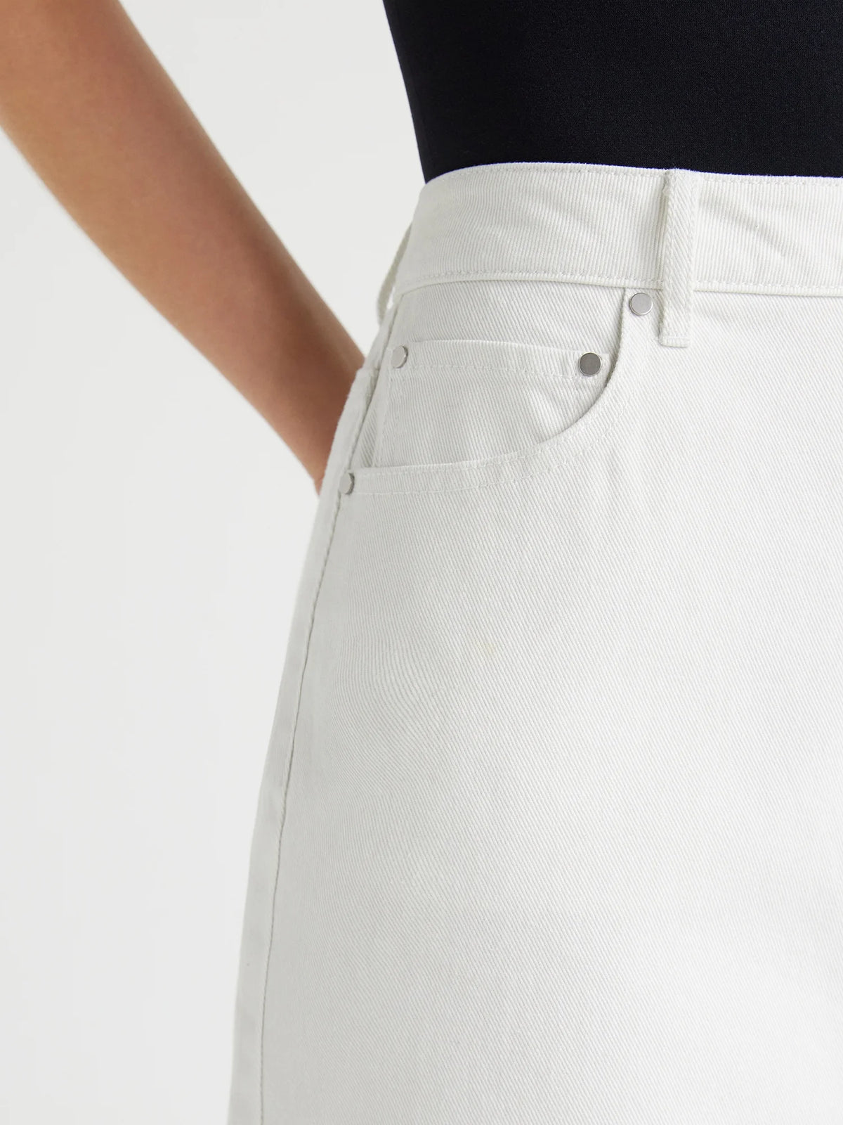 Women's Maxi Jean Skirt Y627