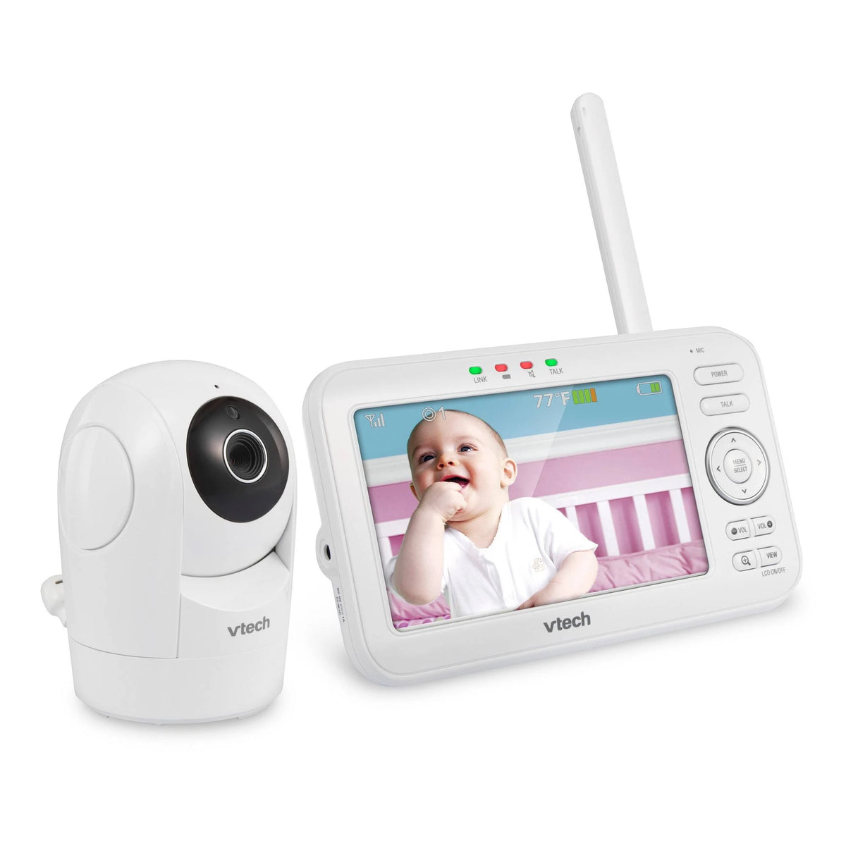 5x22 Digital Video Baby Monitoring Camera with Pan and Tilt J28001