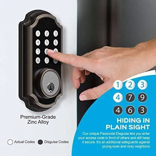 Digital Deadbolt Lock with Keypad K81739