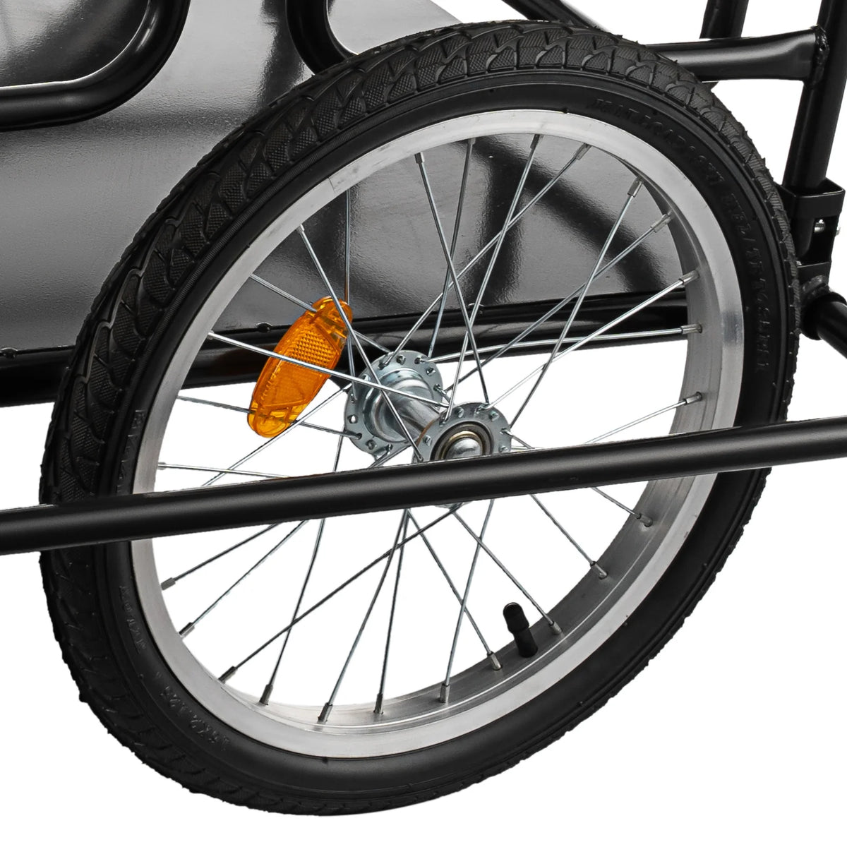 Foldable Bike Cargo Trailer with 16'' Wheels G957166