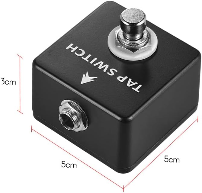 Full Metal Shell Tap Tempo Switch Pedal C479
