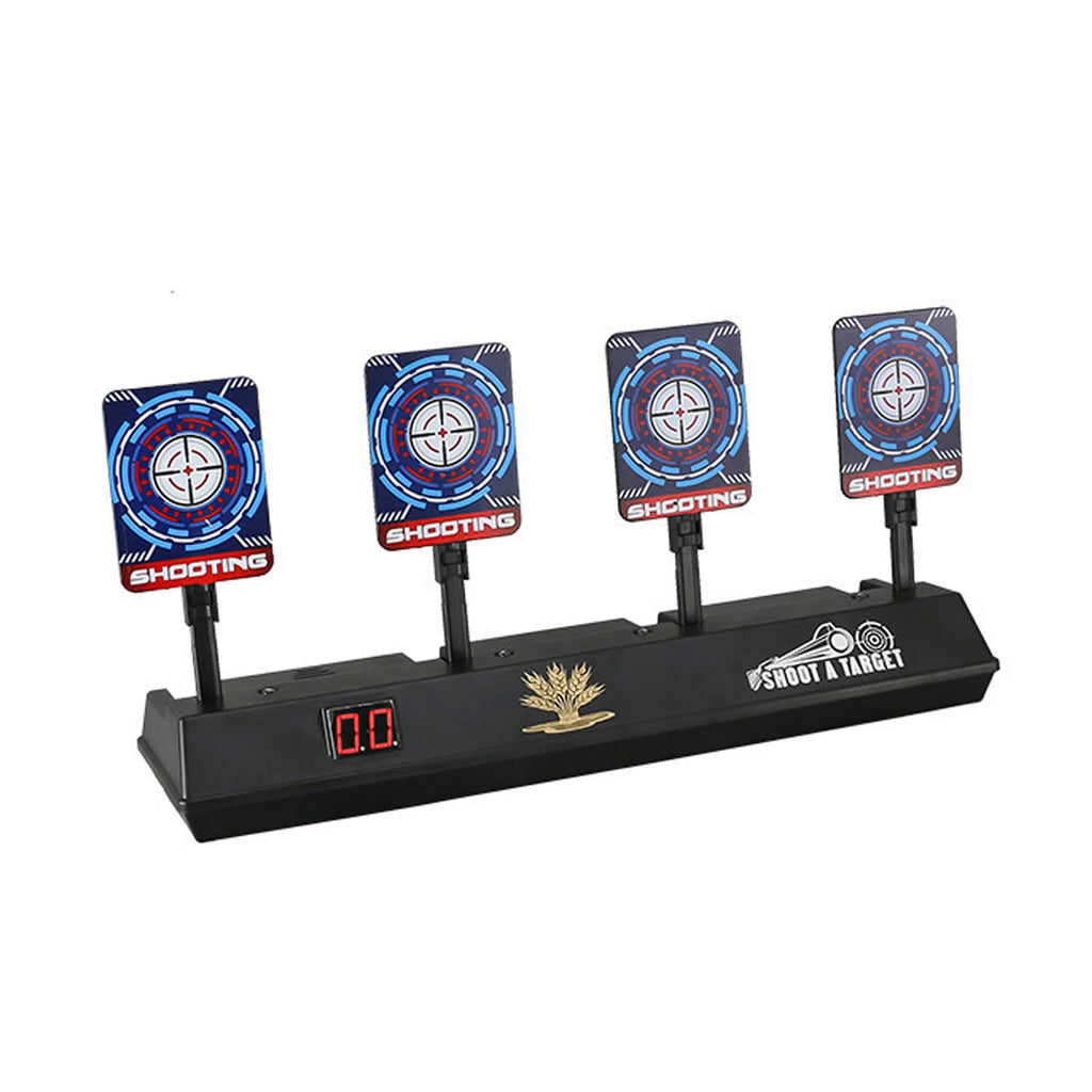 4 Targets LED Light Electronic Scoring Shooting Targets H73657