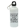 White Aluminum Sports 20 oz Water Bottle X98058