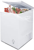 3.4 Cu Ft Upright Freezer Chest Chiller White V372