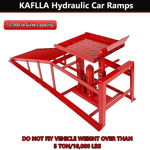 2 Pack 5 Ton Low Profile Hydraulic Car Ramps J822