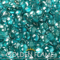 10-Pound Caribbean Blue Fire Glass E7600